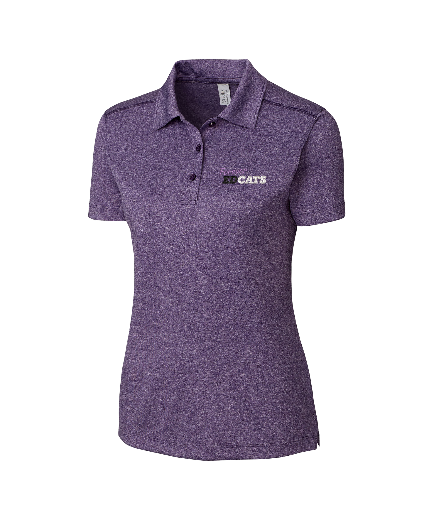 Cutter & Buck Clique Charge Active Womens Short Sleeve Polo